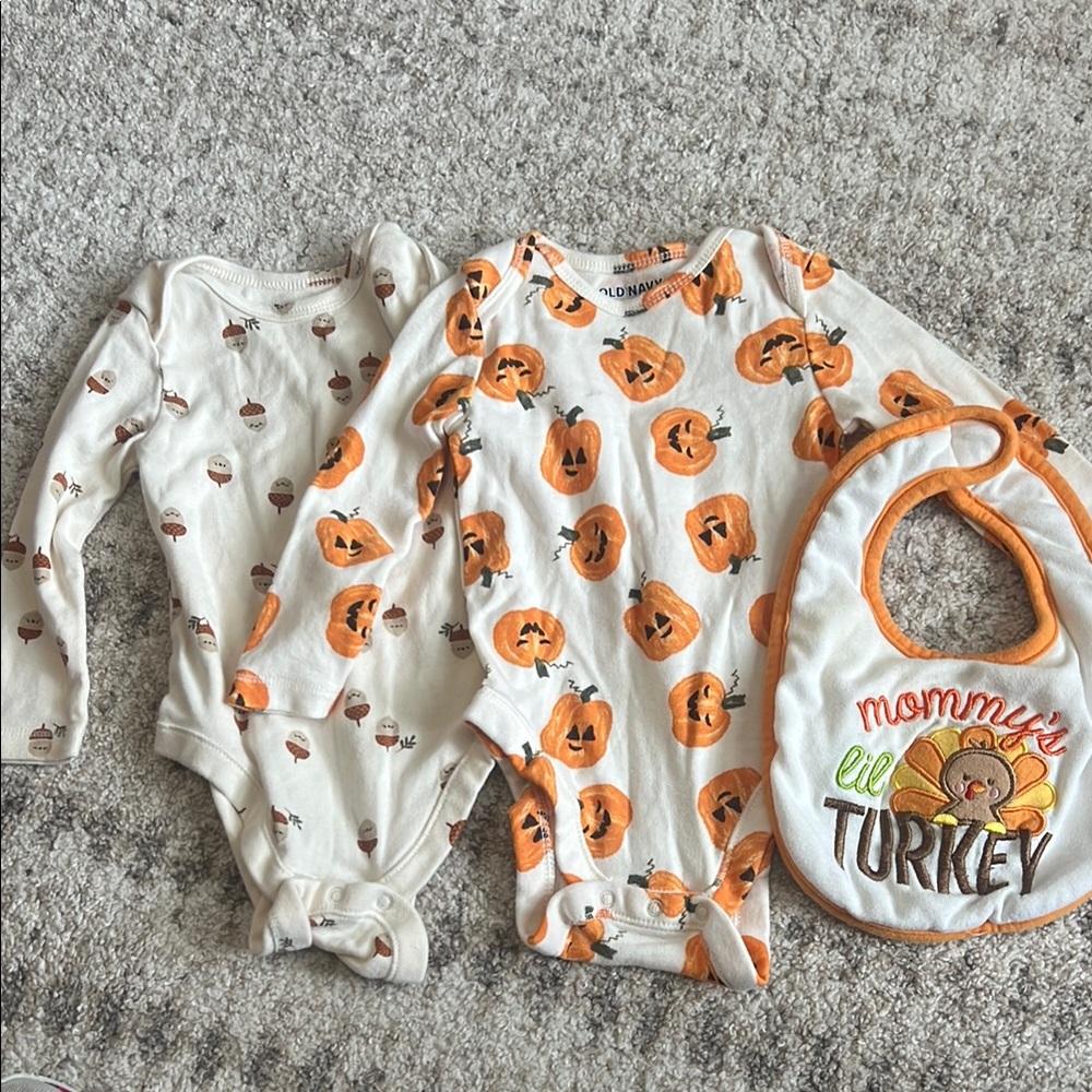 6-12 Month Fall Bodysuits